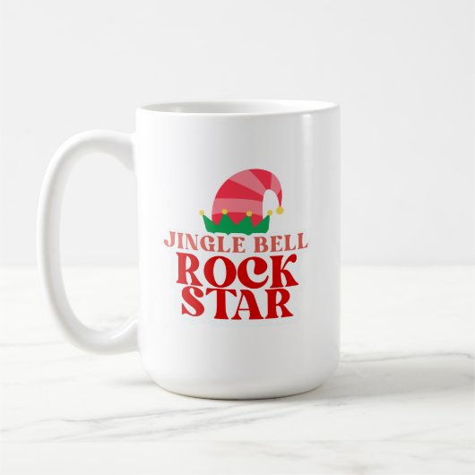 Jingle Bell Rock Star, Weihnachten Kaffeetasse (Links)