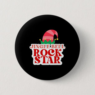 Jingle Bell Rock Star Weihnachten Kleinkind Baby T Button