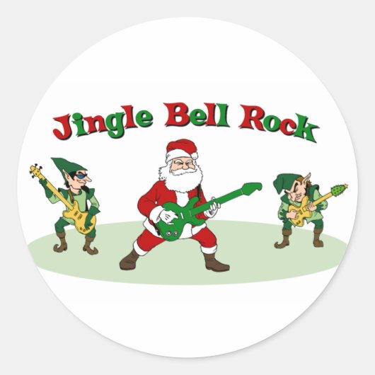 Jingle Bell Rock Sticker (Vorderseite)