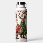 "Jingle Bell Rock" Trinkflasche (Rückseite)