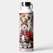 "Jingle Bell Rock" Trinkflasche (Vorderseite)
