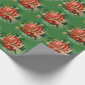 Jingle Bell Rock - Weihnachten Geschenkpapier (Ecke)
