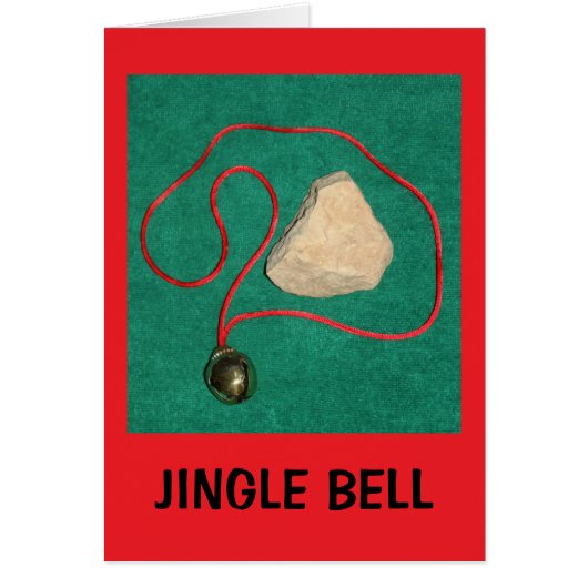 Jingle Bell Rock! Weihnachtskarte (Vorne)