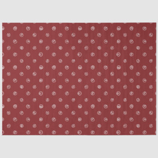 Jingle Bell Tissue Paper-Compliments Skating Santa Seidenpapier