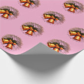 Jingle Bell Tree: Positive Energy T - Shirt Design Geschenkpapier (Ecke)