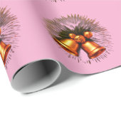 Jingle Bell Tree: Positive Energy T - Shirt Design Geschenkpapier (Rolleneckpunkt)