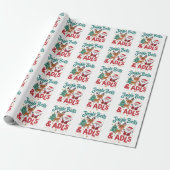 Jingle Bells ADLS Occupational Therapy OT Rentier Geschenkpapier (Ungerollt)