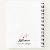 Jingle Bells All The Way Christmas Sketchbook Notizblock (Rückseite)