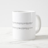 Jingle Bells auf einer Tasse (Vorderseite Rechts)