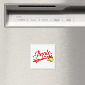 Jingle Bells auf ganzer Linie Magnet (In Situ (Geschirrspüler))
