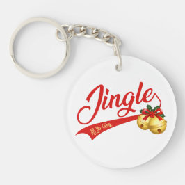 Jingle Bells auf ganzer Linie Schlüsselanhänger