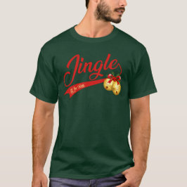 Jingle Bells auf ganzer Linie T-Shirt
