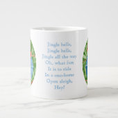 JINGLE BELLS Big White Tasse (Vorderseite)
