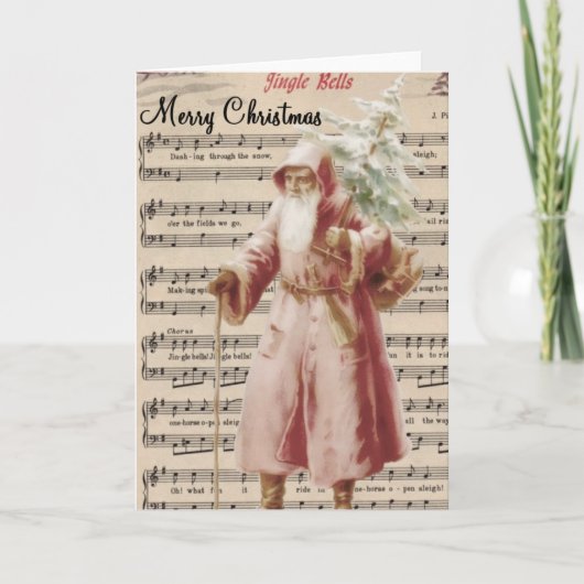 Jingle Bells Christmas card Feiertagskarte (Vorderseite)