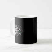 Jingle Bells Christmas Design For Men Women, Boys, Kaffeetasse (Vorderseite Links)