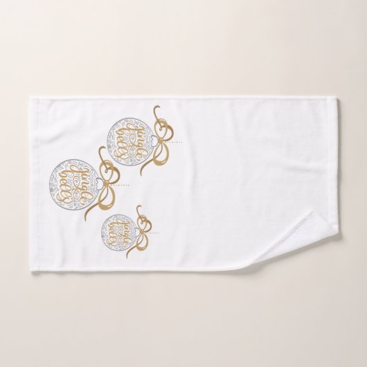 Jingle Bells Christmas Handtuch (Handtuch)