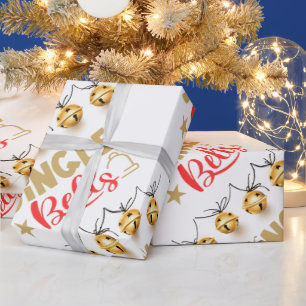 Jingle Bells Christmas Wrapping Paper Geschenkpapier