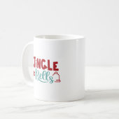 Jingle Bells Coffee Tee Weihnachtsfest Kaffeetasse (Vorderseite Links)