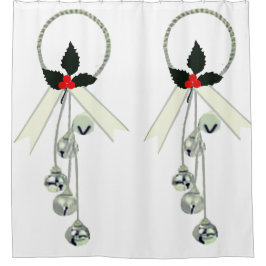 Jingle Bells Duschvorhang
