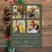 Jingle Bells Foto Collage Weihnachten | Green