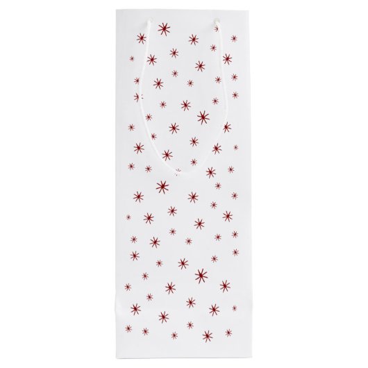 Jingle Bells Funny Christmas Zitat Geschenktüte Für Weinflaschen (Rückseite)