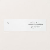 Jingle Bells Funny Quote White Text (Innenseite Aufgefaltet)