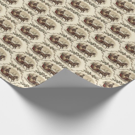 Jingle Bells Geschenkpapier (Ecke)