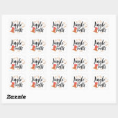 Jingle Bells Gift Sticker (Blatt)