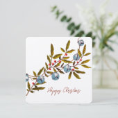 Jingle Bells Greeting Feiertagskarte (Stehend Vorderseite)