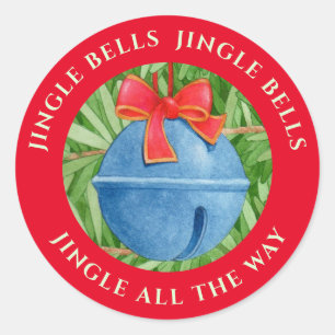 JINGLE BELLS Große Round Stickers III