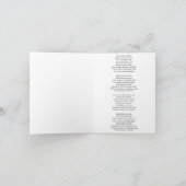 Jingle Bells Holiday Cat card Feiertagskarte (Innenseite)