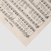 Jingle Bells Holiday Tissue and Decoupage Paper Seidenpapier (Ausschnitt)