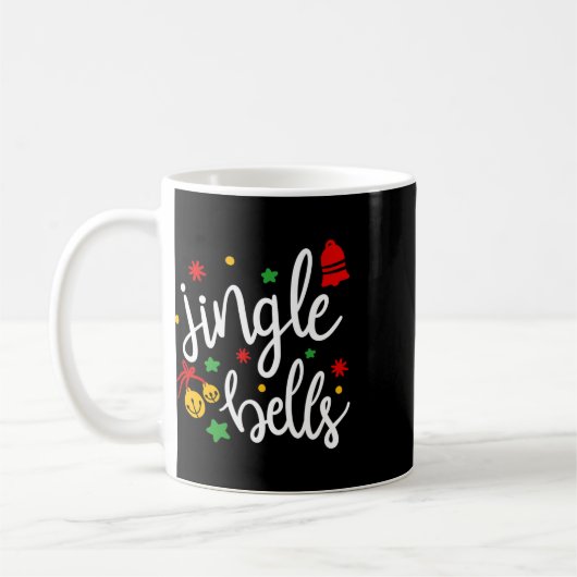 Jingle Bells Jingle All The Way Xmas Gift Christma Kaffeetasse (Links)