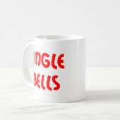 Jingle Bells Kaffeetasse (Vorderseite Links)