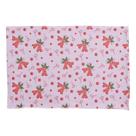 Jingle Bells Kissenbezug (Vorderseite)