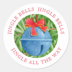 JINGLE BELLS Kleine Runde Aufkleber II