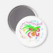 Jingle Bells Magnet (Vorderseite/Rückseite)