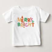 Jingle Bells Meine ersten Weihnachten Baby T-shirt (Vorderseite)