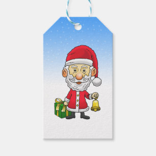 Jingle Bells mit Santa Geschenkanhänger
