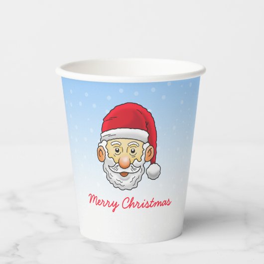 Jingle Bells mit Santa Pappbecher (Vorderseite)