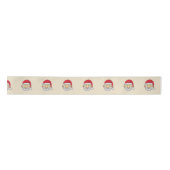 Jingle Bells mit Santa Satinband (Vorderseite)