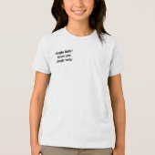 Jingle Bells? More Like Jingle Yells! Tri-Blend Shirt (Vorderseite)