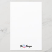 Jingle Bells Note Paper von Sue Weidlich (Rückseite)