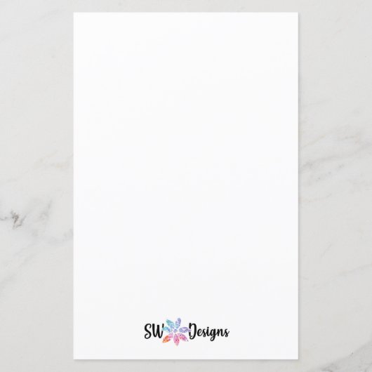 Jingle Bells Note Paper von Sue Weidlich (Rückseite)