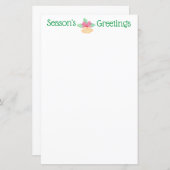 Jingle Bells Note Paper von Sue Weidlich (Vorne/Hinten)