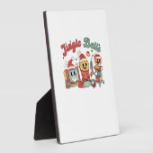 Jingle Bells Nurse, Christmas Nurse, Funny Christm Fotoplatte (Seite)