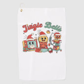 Jingle Bells Nurse, Christmas Nurse, Funny Weihnac Golfhandtuch (Vorderseite)