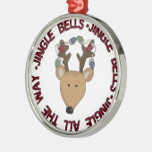 Jingle Bells Rentier Keepake Ornament (Links)