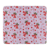 Jingle Bells Schneidebrett (Vorderseite)