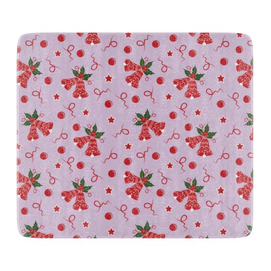 Jingle Bells Schneidebrett (Vorderseite)